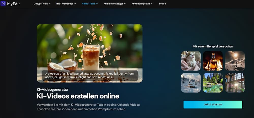 MyEdit – KI-Videos erstellen